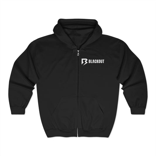 Blackout Unisex Heavy Blend™ Full Zip Hooded Sweatshirt