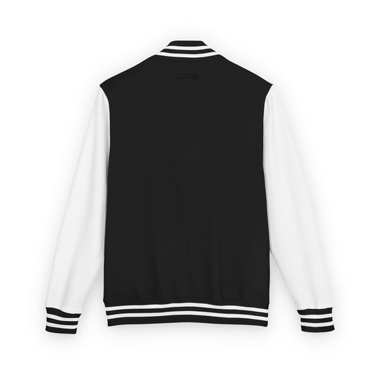 Blackout Unisex Varsity Jacket, Perfect for Sports Teams, Casual Outings